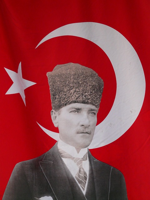 Mustafa Kemal Atatürk, the first President of Turkey.
