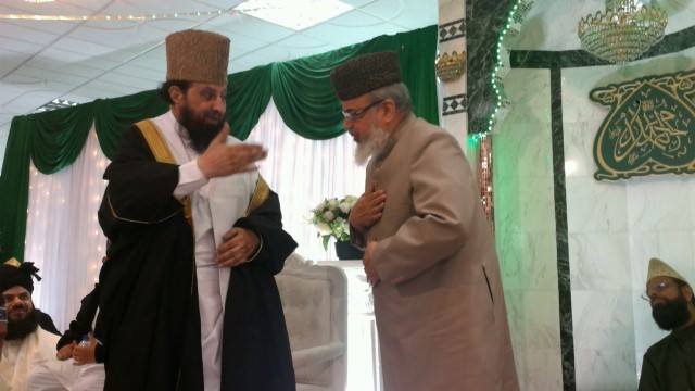 Shahid Raza Naeemi at a Khattame Nabawwat Conference in London